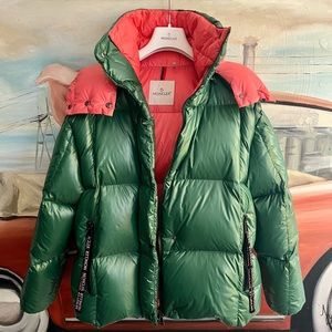 Moncler Parana Hooded Quilted Padded Shell Down Jacket